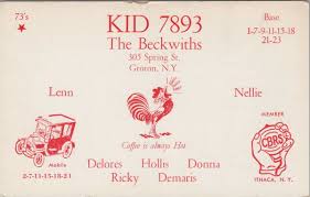 Lenn Nellie Delores Hollis Donna Ricky Demaris Beckwith 1960s Groton New  York