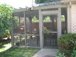Pergola Screen Porch With Transparent Roof Pergola Pergola Patio Pergola Screens
