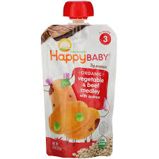 Happy Family Organics Happy Baby Stage 3 Organic Vegetable Beef Medley With Quinoa 7