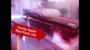 Candy Apple Red Mustang Paint Job It S Painted Turbo Cobra Youtube