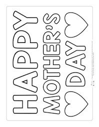 Help your kids celebrate by printing these free coloring pages, which they can give to siblings, classmates, family members, and other important people in their lives. Mother S Day Coloring Pages Itsybitsyfun Com