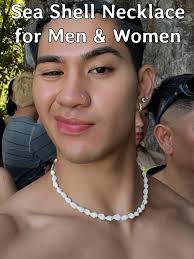 Seashell Necklace Men