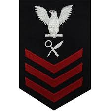 Navy E 4 5 6 Intelligence Specialist Rating Badge