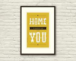 Check spelling or type a new query. Home Is Wherever I M With You Lyric Poster 11 X17 Etsy