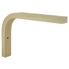 Equerre Multiplis Bois Brut Naturel H 10 X P 15 Cm Leroy Merlin Bois Brut Etagere Bois Brut Deco Bois