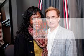 Nellie Muganda with Leonard Atlas