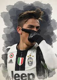 Dybala Mask Poster Print By Zull Displate In 2020 Football Boys Messi And Ronaldo Juventus Players