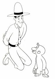 Curious George Printable Coloring Book Page For Kids Coloring Books Printable Coloring Book Coloring Book Pages