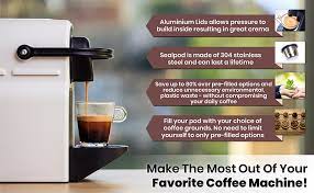 Coffee vending machine pod coffee machine nespresso coffee machine coffee packaging machine coffee roaster machine coffee roasting machines there are 45 suppliers who sells nescafe coffee machine pods on alibaba.com, mainly located in asia. Amazon Com Sealpod Nespresso Reusable Capsules Reusable Nespresso Pods Compatible With Nespresso Originalline Machine Stainless Steel Nespresso Refillable Capsules 2 Reusable Pods 100 Nespresso Seals Home Kitchen