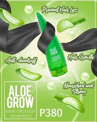 Aloe Grow Hair Grower Shampoo 300ml Aloe Vera Has Been Used For Centuries For Its Healing Properties But It Has Another Application Besides Its Skin Benefits