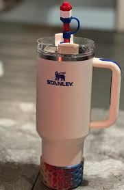 my 20th Stanley !!! And my 4th July one!! i am loving this cup like this !  Thought i would share!! ❤️🤍💙