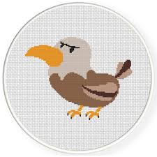 This is a pdf cross stitch pattern. Angry Bird Cross Stitch Pattern Daily Cross Stitch