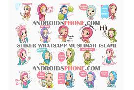 Gambar stiker wa cewe muslimah : Download Stiker Muslimah Islami Apk Untuk Whatsapp