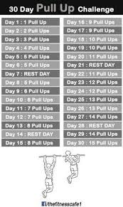 Pull Up Challenge 30 Day Workout Challenge 30 Day Fitness