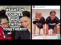 // i think we all know how sam kerr feels about kristie mewis. Samton Engaged Tiktok Reaction Youtube