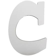 Find a list of all the words in the english dictionary that start with c and end with n at. Letter C White Wood 9 Inches Mardel 3414570