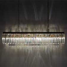 Leyland 49 Rectangle Chandelier In Nickel Rectangle Chandelier Contemporary Chandelier Chandelier
