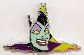 Maleficent from Sleeping Beauty Villain Face Silhouette Disney Parks Pin  S02 | eBay