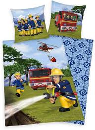 Fleecedecke kissen feuerwehrmann sam disney decke dekokissen jungen kinder. Feuerwehrmann Sam Bettwasche Bettbezug Online Kaufen Otto