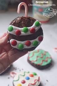 These easy christmas crafts will keep your kids entertained for hours. Christmas Ornament Brownies Kid Friendly Things To Do