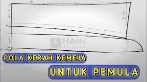 Kerah kemeja termasuk dalam salah satu bentuk kerah tegak, oleh karena itu dalam membuat polanya yang dibutuhkan bukan pola badan depan dan belakan seperti halnya pola kerah rebah, tapi yang dibutuhkan dalam membuat pola kerah kemeja ini adalah ukuran lingkar leher setelah itu buatlah. Cara Membuat Pola Kerah Kemeja Pria Youtube