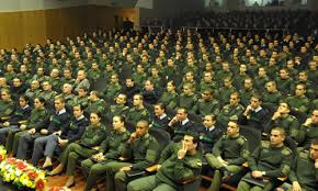 4 academia militar dzerzhinsky de fuerzas de misiles. Na Academia Militar Bispo E Examinado Pelos Cadetes Ordinariato Castrense