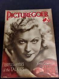 Vintage PICTUREGOER Magazine 16 APRIL 1932 Joyce Compton Cover Gloria  Swanson