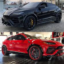 Black Red Lamborghini Urus Dream Cars Sports Cars Luxury Lamborghini Cars