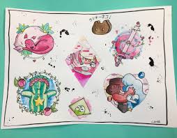 Welcome or welcome back to my tattoo tour, this is part 2 and it's all about my 3 steven universe tattoos*i got the lyrics wrong. I Drew A Steven Universe Themed Tattoo Flash Sheet Just Wanted To Share Love This Show 3 Lientietattoos On Instagram Stevenuniverse