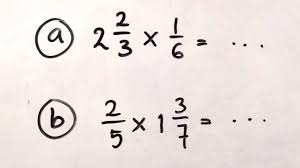 Perkalian Pecahan Campuran Dengan Pecahan Biasa Dan Sebaliknya Matematika Sd Youtube