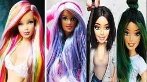 Adults or children under adult supervision should be the only ones dying barbie's hair as the methods can stain hands and could get messy. Doll Hair Color Shop Clothing Shoes Online