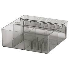 Billingen Drawer Insert White 12 X6 Ikea Ikea Godmorgon Ikea Godmorgon Makeup Storage