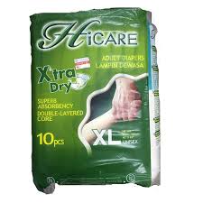 Hicare Adult Diaper 10pcs M L Xl Shopee Malaysia