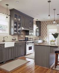 A quick fix is beadboard wallpaper as shown in this space by rooms for rent. Gray Modern Country Kitchen Ideas Novocom Top