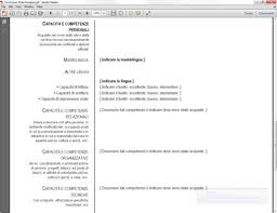 ✅ scarica modelli di cv europass da compilare gratis in word. Modello Cv Europass Da Scarica