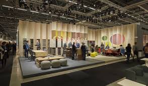 exhibition stand displaying furniture textiles for gabriel af stockholm furniture fair 2018 exhibition s stand design exhibition stand design exhibition stand