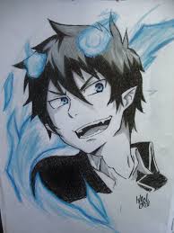Ao No Exorcist Drawing Google Search Naruto Drawings Ao No Exorcist Blue Exorcist
