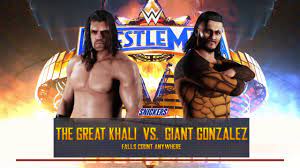 Yet besides his studies, he jobbed as fashion model, and after the fall of the iron curtain he worked with international fashion artists, among them laura. The Great Khali Vs Giant Gonzalez Wwe Wrestlemania 33 Youtube
