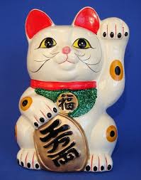 Feng Shui Products Oriental Gifts Chinese Jade Jewelry Chinese Lucky Cat Lucky Cat Cat Statue