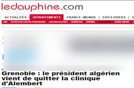 Avocats, greffiers ou encore juges ont participé à une grande collecte de produits alimentaires et. Bouteflika Quitte L Hopital De Grenoble Toute L Actualite Sur Liberte Algerie Com