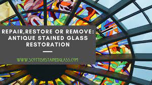 Antique Stained Glass Restoration