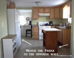 extra counter space in a kitchen
