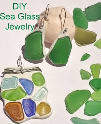 Some of my customers have found sea glass in special places they have visited, and then asked me to make a custom piece with it. Sea Glass Pendant And Earrings Craftbits Com