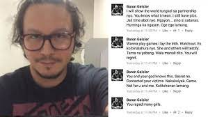 His sons ping and alex, who both had their roots in indie films, are currently active in local television. Look Baron Geisler Accuses Ping The Philippine Catalog Facebook