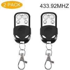 Easyult Portail Copie Telecommande Universelles 2 Pieces Telecommandes Universelles De Portail 433mhz Pour Port Porte Garage Portail Automatique Telecommandes