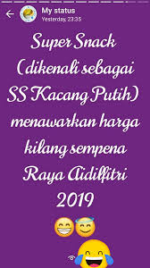 Minggu, 28 maret 2021 di teluk intan cuaca pola akan sama: Harga Kilang Di Teluk Intan Sempena Ipoh Ss Kacang Putih Facebook