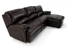 Atlas Leather 3 Piece Left Arm Facing Sectional