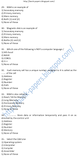 Icici bank computer knowledge, awareness questions, test papers, selection process, sample papers, general awareness, aptitude, reasoning, verbal ability, logical reasoning, general english, puzzles and model question papers. Computer Aptitude Questions For Bank Exams