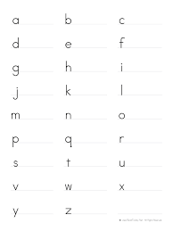 Revise letters with these letter recap worksheets for small alphabet tracing. Print And Practice The English Alphabet A Z Practice Sheets Lower Case Letters