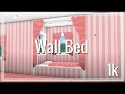 Roblox Bloxburg How To Make A Wall Bed Youtube Wall Bed Baby Room Diy Roblox Bloxburg